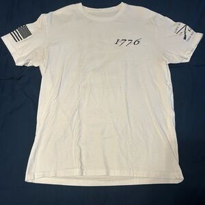 Grunt Style White Graphic Men's T-Shirt
